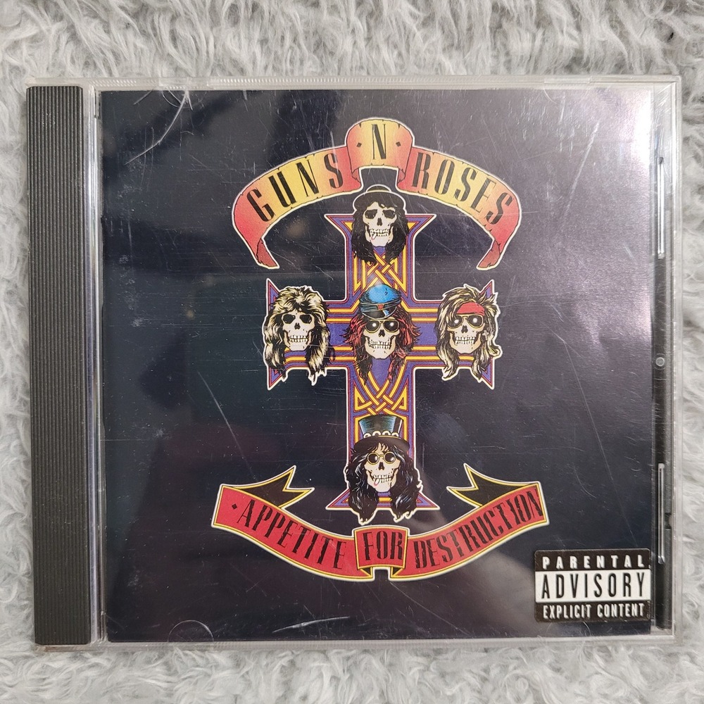 Appetite For Destruction Guns N' Roses (CD, 1987)